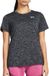 Under Armour Tech SSC - Twist Dames Sportshirt - Zwart - Wit