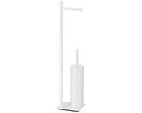 GEDY G-Seoul toiletrolhouder + toiletborstel, wit
