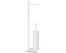GEDY G-Seoul toiletrolhouder + toiletborstel, wit