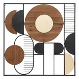 ATMOSPHERA CREATEUR D'INTERIEUR Wanddecoratie Aenor Metaal Marron