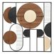 ATMOSPHERA CREATEUR D'INTERIEUR Wanddecoratie Aenor Metaal Marron