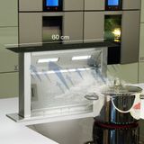 Klarstein Royal Flush hotte aspirante - 60cm - 540 m³/h - Noir