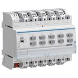 Hager TXA310 KNX binaire ingang 10-voudig 230V met handbediening 6TE