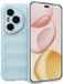 Techsuit Hoesje geschikt voor HONOR 400 Pro - Magic Shield Silicone Back Cover - Blauw