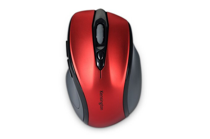 Kensington Pro Fit&#174; Mid-Size Wireless Mouse Ruby Red