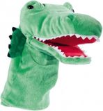 Heunec Handpop Krokodil - Groen - 33 cm - Pluche