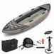 Stardupp Urban 310 Kayak - 1 Person Inflatable Kayak - 10cm Dropstitch Bottom - 92cm Wide - Stable & Compact - Including Seat, Pump & Carry Bag