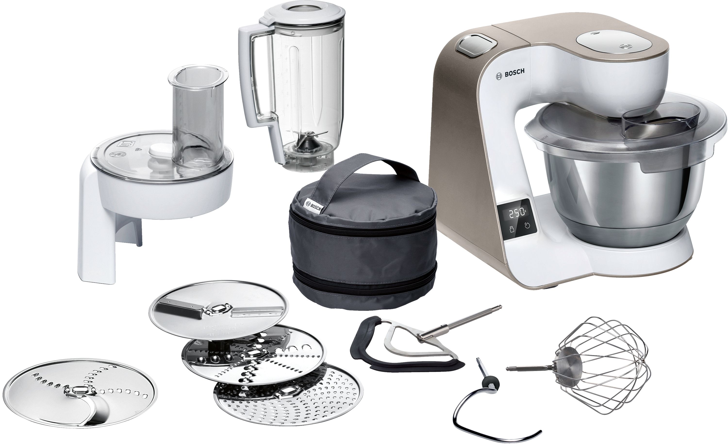 Bosch MUM5XW20 Keukenmachine - 1000W - 3,9L - Wit