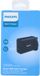 Philips Chargeur - Prise double UK - 30W - Noir