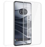 Tumundosmartphone Dubbele transparante hoes van PC + TPU Full Body 360 voor Xiaomi Redmi Note 14 5G