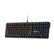 Redragon K745 Bedraad Gasket RGB 108-toetsen Mechanisch Gaming Toetsenbord met extra 4 Hotkeys, verbeterde hot-swappable socket