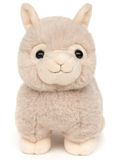 Uni-Toys Alpaca, debout - 18 cm (longueur) - lama en peluche - animal en peluche, peluche