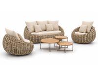 Apple Bee Cocoon/Monaco 45/60/75 cm stoel-bank loungeset 6-delig