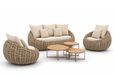 Apple Bee Cocoon/Monaco 45/60/75 cm stoel-bank loungeset 6-delig