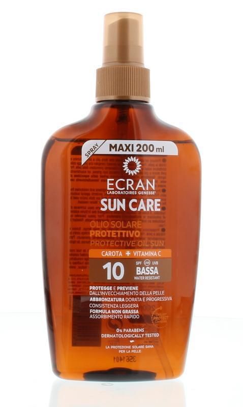 Ecran Sun Care Oilspray Carrot SPF10 - 8411135480636