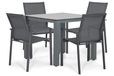 Lifestyle Garden Furniture Lifestyle Lifestyle Timo/Yoko 90x90 cm dining tuinset 5-delig