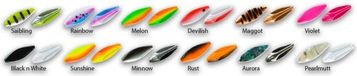 Trout Master Incy Inline Spoon 3g - Sunburst UV