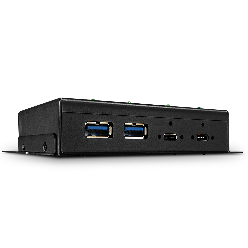 LINDY 43094 USB-C Hub - 4 Ports - Zwart