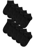 Next - Jongens - Verpakking van 10 paar sneakersokken - Zwart