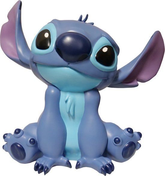 Disney Stitch Tuinbeeld - 30 cm - Blauw - Resin