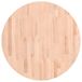 VidaXL Tafelblad rond massief beukenhout 70 cm