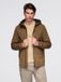 OMBRE Jas - Rits - Effen Bruin M