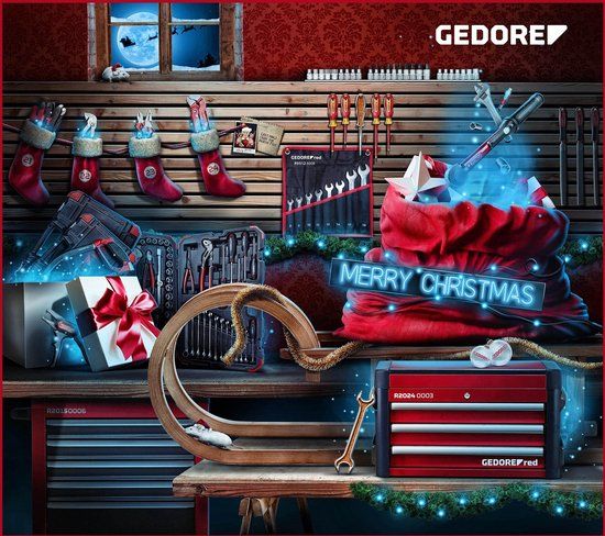 GEDORE RED R33003044 Adventskalender Gereedschap