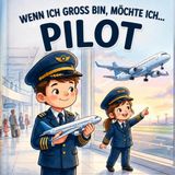 Wenn ich groß bin, möchte ich Pilotin oder Pilot werden: Ein Kinderabenteuer voller Hoffnung, Mut und Träume, um die Luftfahrt, Flugzeuge und die Welt der Piloten zu entdecken