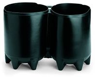 Best Divers AB0135 Bibo vloer, 10+10 L, zwart