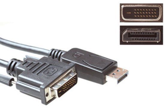 ACT AK3993 3m DisplayPort DVI-D video kabel adapter