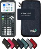 Texas Instruments TI-84 Evo-T Grafische Rekenmachine met WYNGS Beschermhoes Blauw