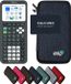Texas Instruments TI-84 Evo-T Calculatrice graphique avec étui de protection WYNGS Bleu