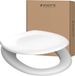 Schütte Premium WC-bril - Toilet Seat - Blanc - Plastique - Luxe