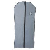 MSV 201 Beschermhoes voor kleding, niet geweven, polypropyleen, grijs/zwart, 60 x 135 x 0,1 cm