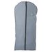 MSV 201 Beschermhoes voor kleding, niet geweven, polypropyleen, grijs/zwart, 60 x 135 x 0,1 cm
