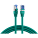 Patchkabel RJ45 Patchkabel Cat.6A S/FTP TPE, Cat.7 Rohkabel superflex grün 25m - 1 VPE = 5 Stück