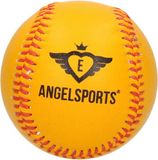 Angelsports Honkbal/softbal - 10 cm - Geel - Rubber