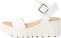 Tamaris - Femme - Sandale à talon - Blanc - Taille 40