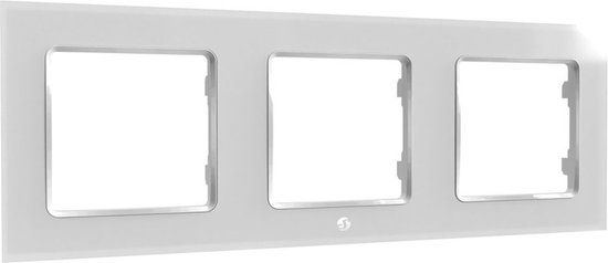 Shelly Wall Frame 3 wh Frame - White
