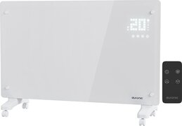 Auronic Convectorkachel - Elektrisch - met Thermostaat en Afstandsbediening - Tot 22 m2 - 2000 W - Zwart