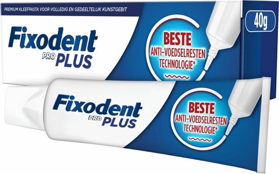 Fixodent Plus Anti-voedselresten Kleefpasta 40 gram