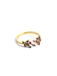SINGULARU - Bougainvillea Ring - Verstelbare ring - 925 Sterling Zilver - One Size - Verschillende afwerkingen - Sieraden voor vrouwen - Gemaakt in Spanje