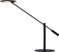 Lucide ANSELMO - Bureaulamp - Ø 25 cm - LED Dimb. - 1x9W 3000K - Zwart