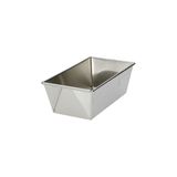 Moule à cake, inox recyclé, sans PFAS, 15,5 cm x 8,5 cm
