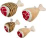 Karlie Knole Tambour en peluche grand modèle, 22 cm
