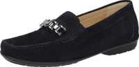 Sioux CORTIZIA-727-H Instappers Blauw Suède Maat 42.5