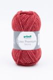 Gründl Wolle Lisa Premium Jeans, Breigaren, Polyester, Oriënt Rood, 10 bollen