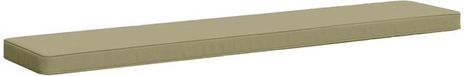 vidaXL - 1-delig - Coussin de banquette - VUGHT - 100% - Polyester - Vert clair