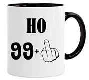 100 jaar cadeau Ho 99 + 1 - mok/mok, origineel cadeau-idee voor verjaardag, mok met grappig design