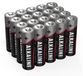ANSMANN Pile alcaline Mignon AA / LR06 1,5 V / Pile alcaline longue durée pack économique dans une boîte de conservation pratique / 40 pièces